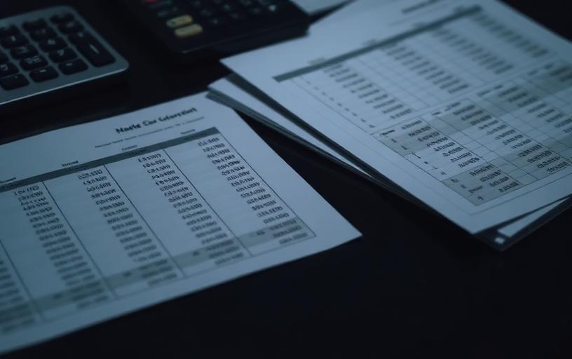 Financial statements and accounting ledgers
